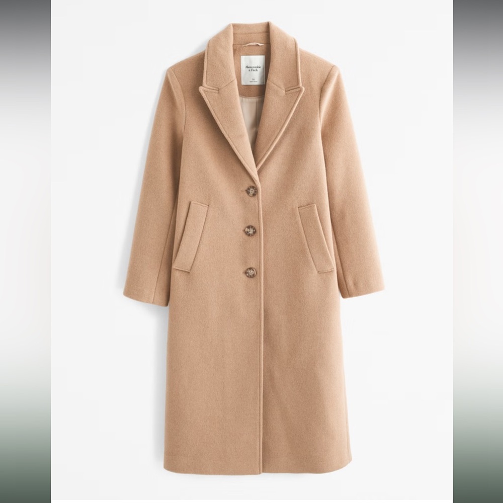 Abercrombie Wool Blend Coat